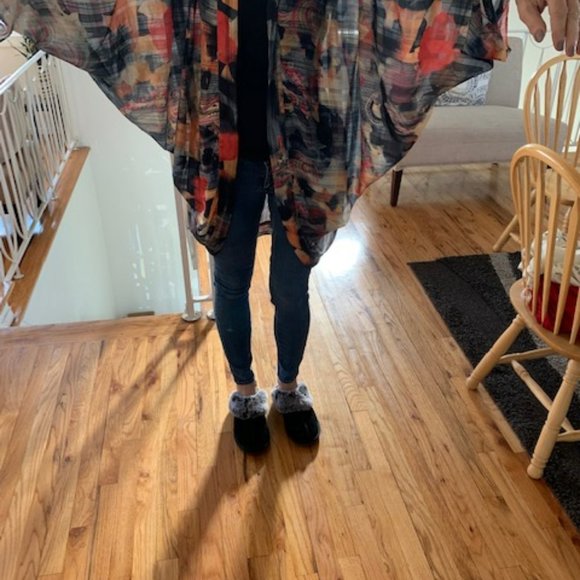 iland designed in Australia cocoon style jacket top size m-L - Picture 3 of 4